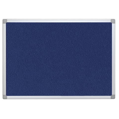 Pinntafel Filz - 60 x 45 cm, blau