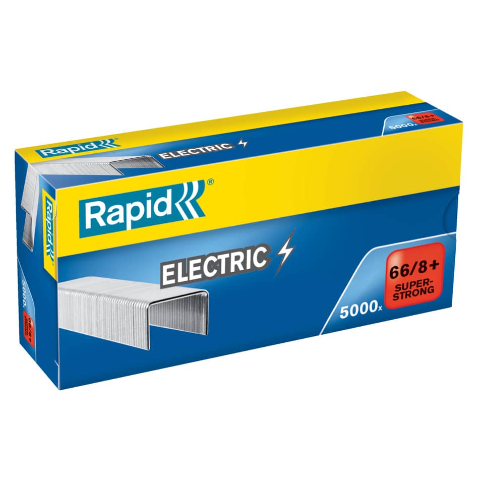 Heftklammern 66/8mm+ Super Strong, verzinkt, 5000 Stück RAPID 24868000 RAPID 24868000 5000St Super Strong