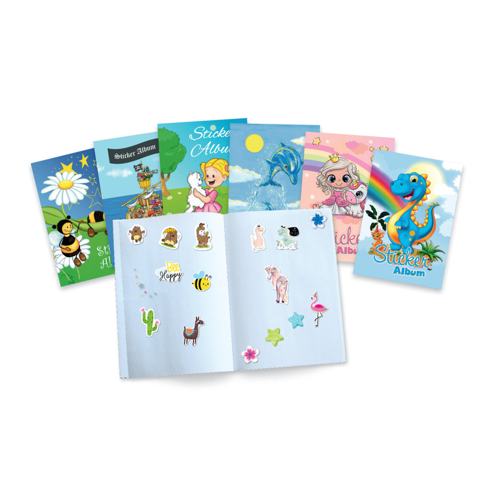 Sticker Sammelalbum für Kids, A5, "Prinzessin Sweetie" (16 Seiten, blanko) HERMA 15423