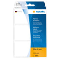 Adressetiketten, 95 x 48 mm, leporello-gefalzt, 250 Stück, weiß HERMA 4301 HERMA 4301  250 Stück leporello-gefalzt