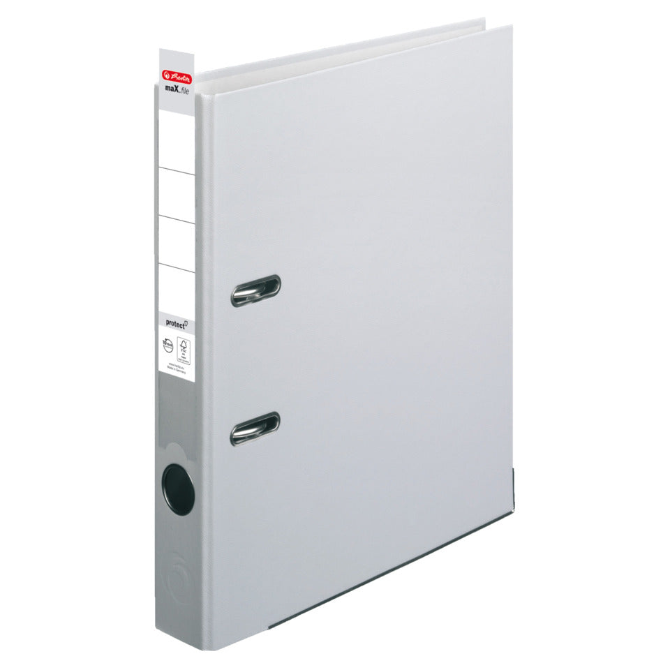 Ordner maX.file protect, A4, 50mm, grau HERLITZ 300007121 HERLITZ 300007121 5450903 PP Color