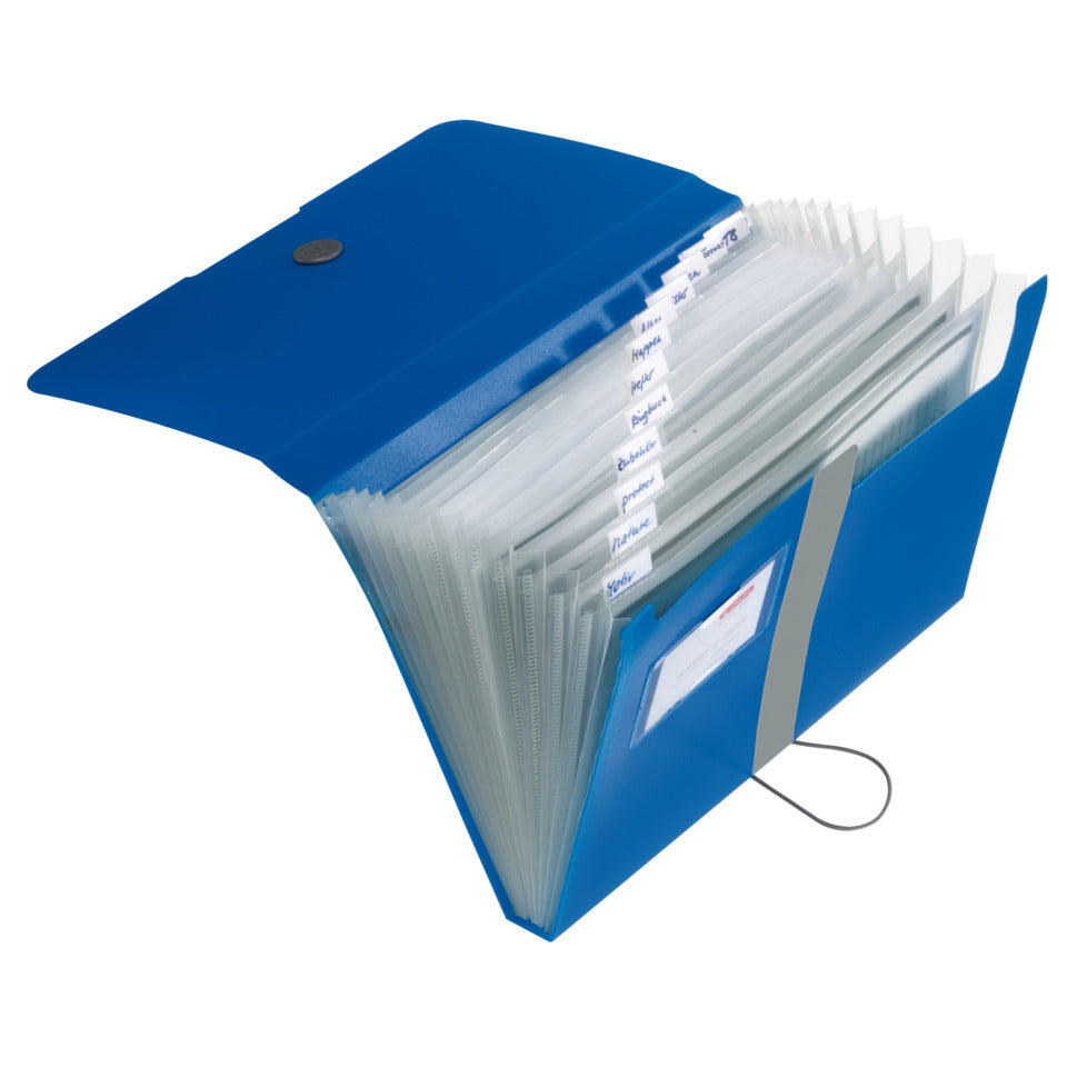 Fächermappe easy orga to go, A4, PP, blau HERLITZ 300000712 HERLITZ 300000712 11208402
