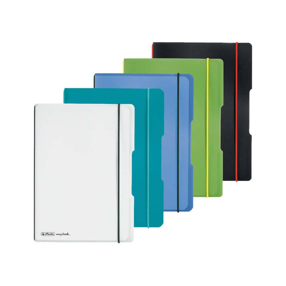 Notizheft my.book flex, A5, 40 Blatt, kariert, transparent HERLITZ 300003357 HERLITZ 300003357 11361516 my.book Fl