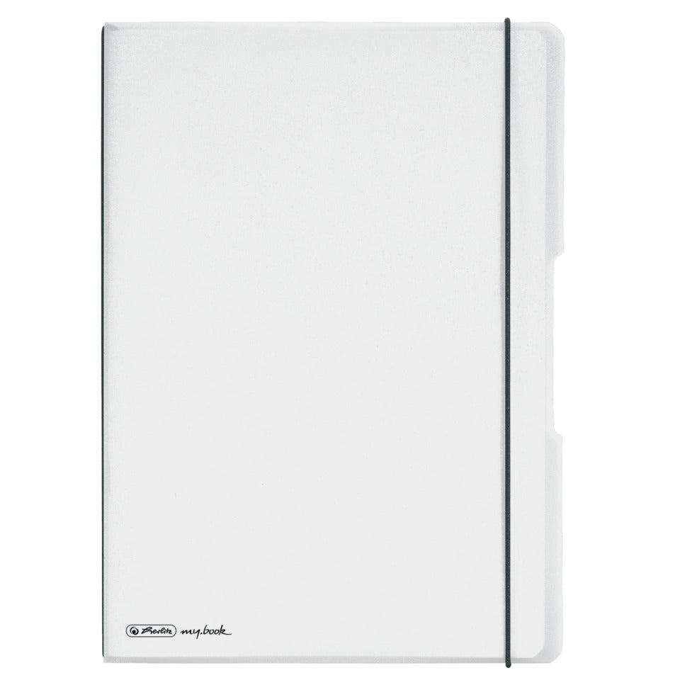 Notizheft my.book flex, A4, 80 Blatt, liniert/kariert, transparent HERLITZ 300003349 HERLITZ 300003349 11361425 my.book Fl