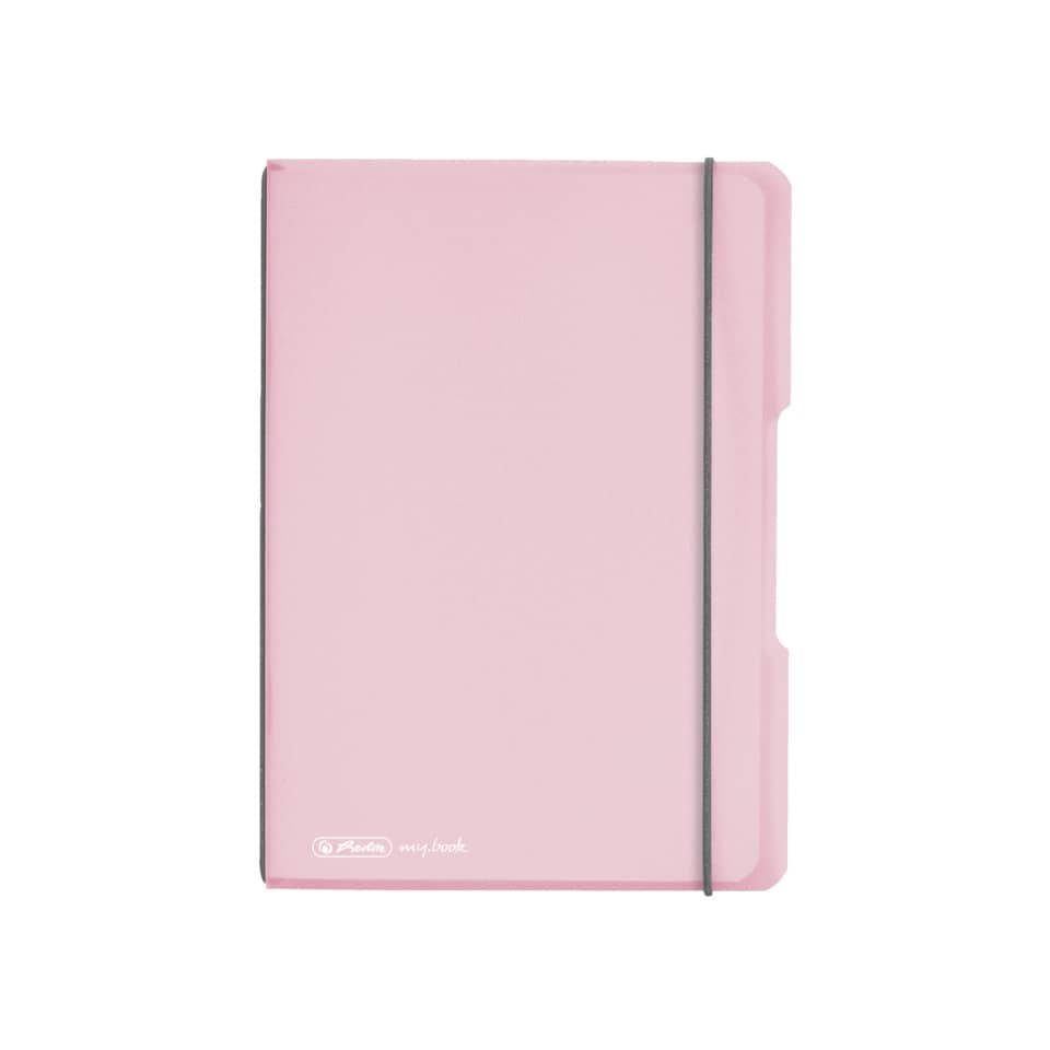 Notizheft my.book flex, A5, 40 Blatt, kariert, rose HERLITZ 300003579 HERLITZ 300003579 11408622 my.book Fl
