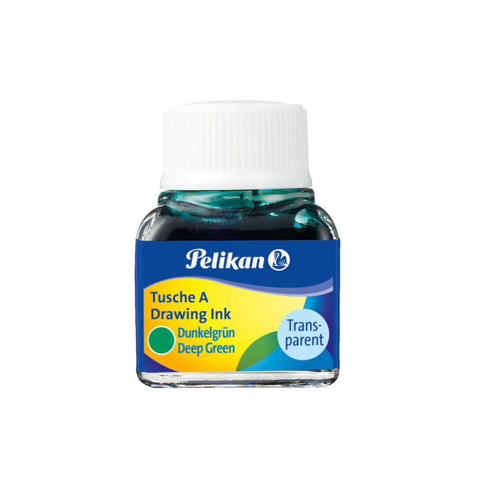 Tusche A 523, 10ml, dunkelgrün PELIKAN 100436073 PELIKAN 100436073 201566 523-7