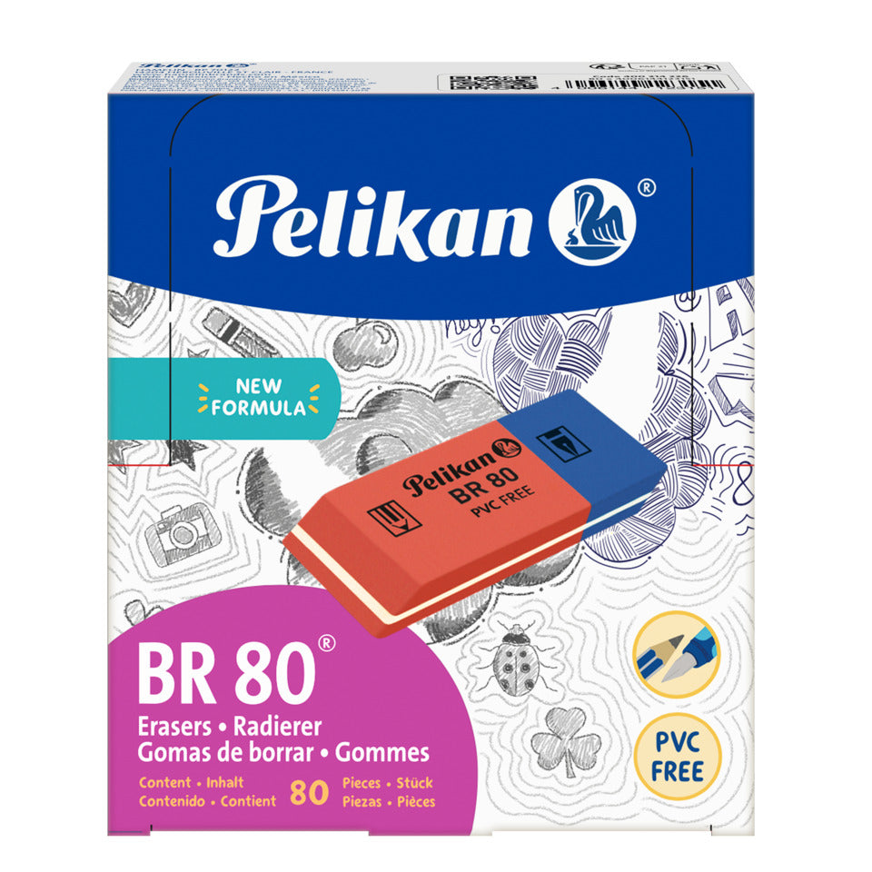 Radierer BR80 PELIKAN 300008011 PELIKAN 300008011 619577 BR80