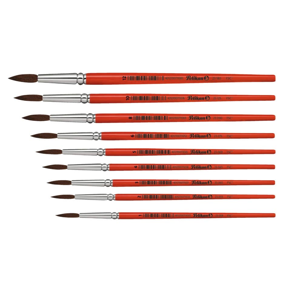 Haarpinsel 23/10, Stiel lackiert PELIKAN 100435971 PELIKAN 100435971 711077