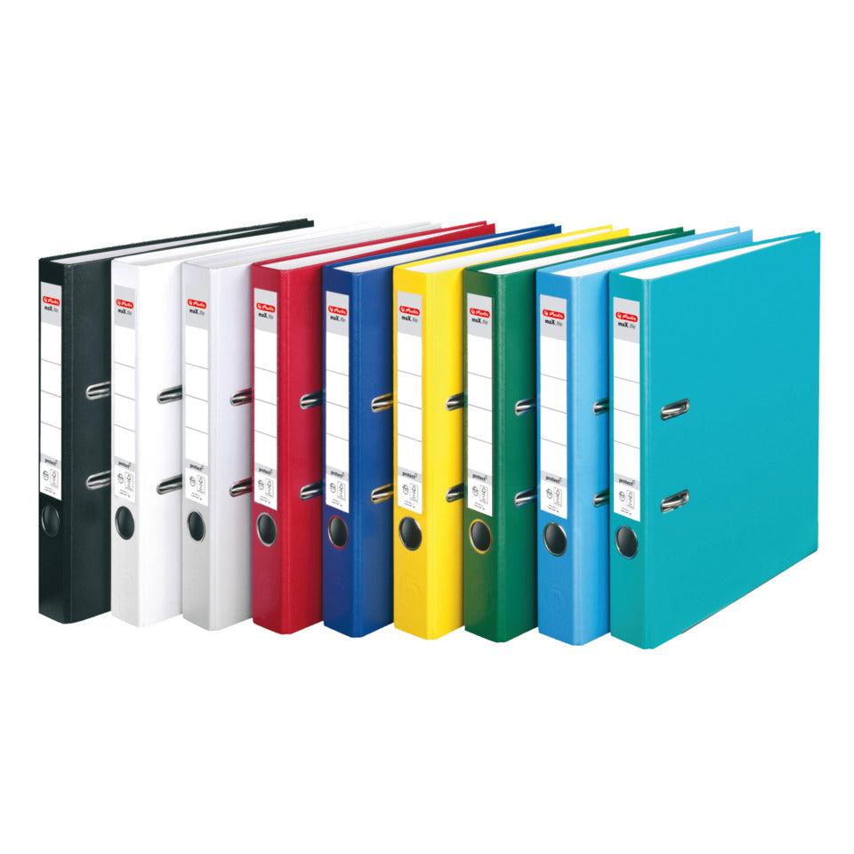 Ordner maX.file protect, A4, 50mm, gelb HERLITZ 300007122 HERLITZ 300007122 5451307 PP Color