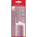 Schreibset Grip 2001 B, 5-teilig, rose shadows FABER CASTELL 580073
