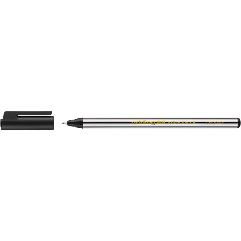 Feinliner 88, 0,6mm, schwarz EDDING 88-001