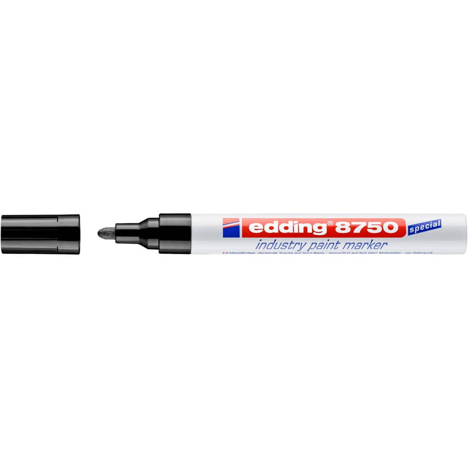 Industrielackmarker 8750, 2-4mm, schwarz EDDING 4-8750001 EDDING 8750-001