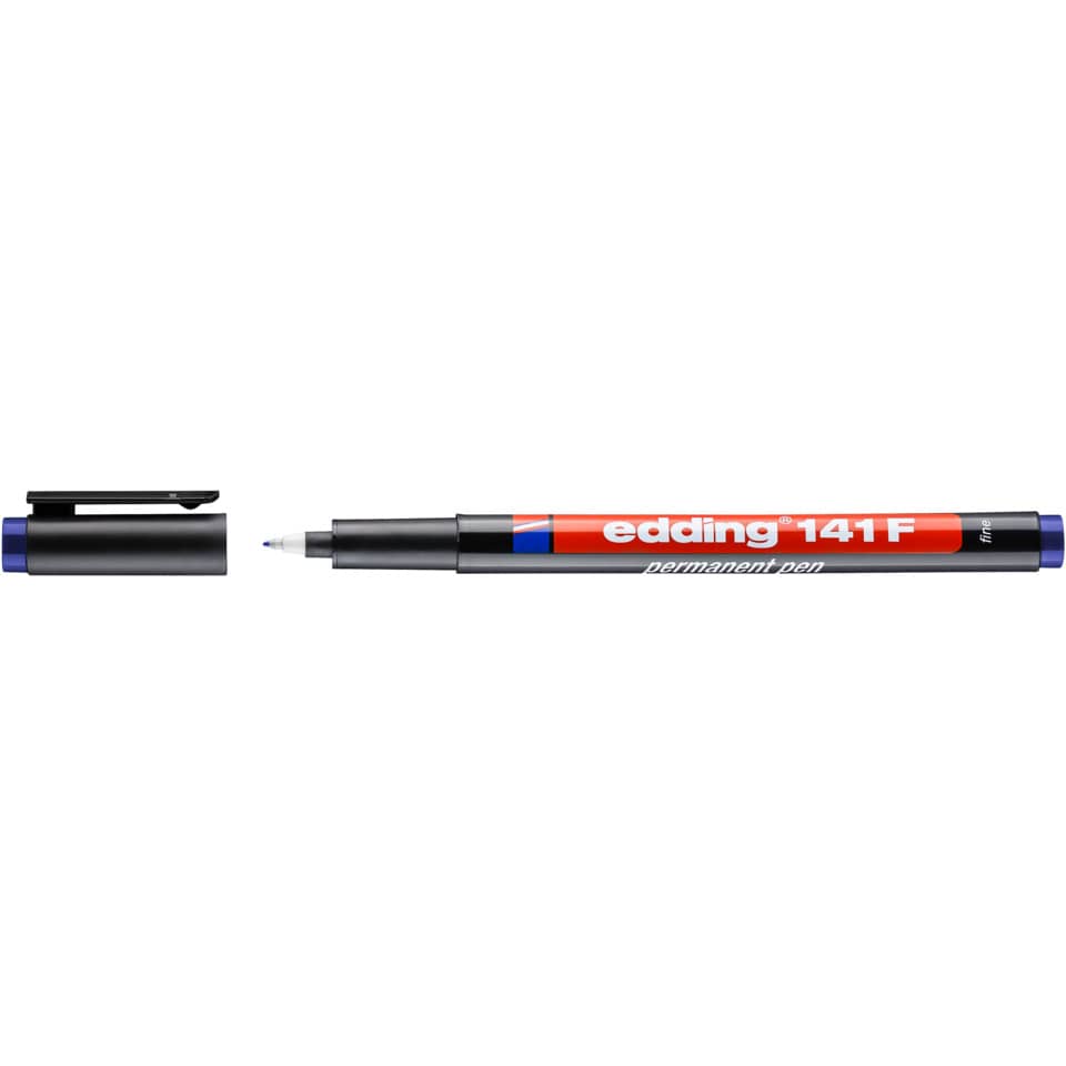 Permanentmarker 141F, 0,6mm, blau EDDING 4141003 EDDING 4-141-003 permanent