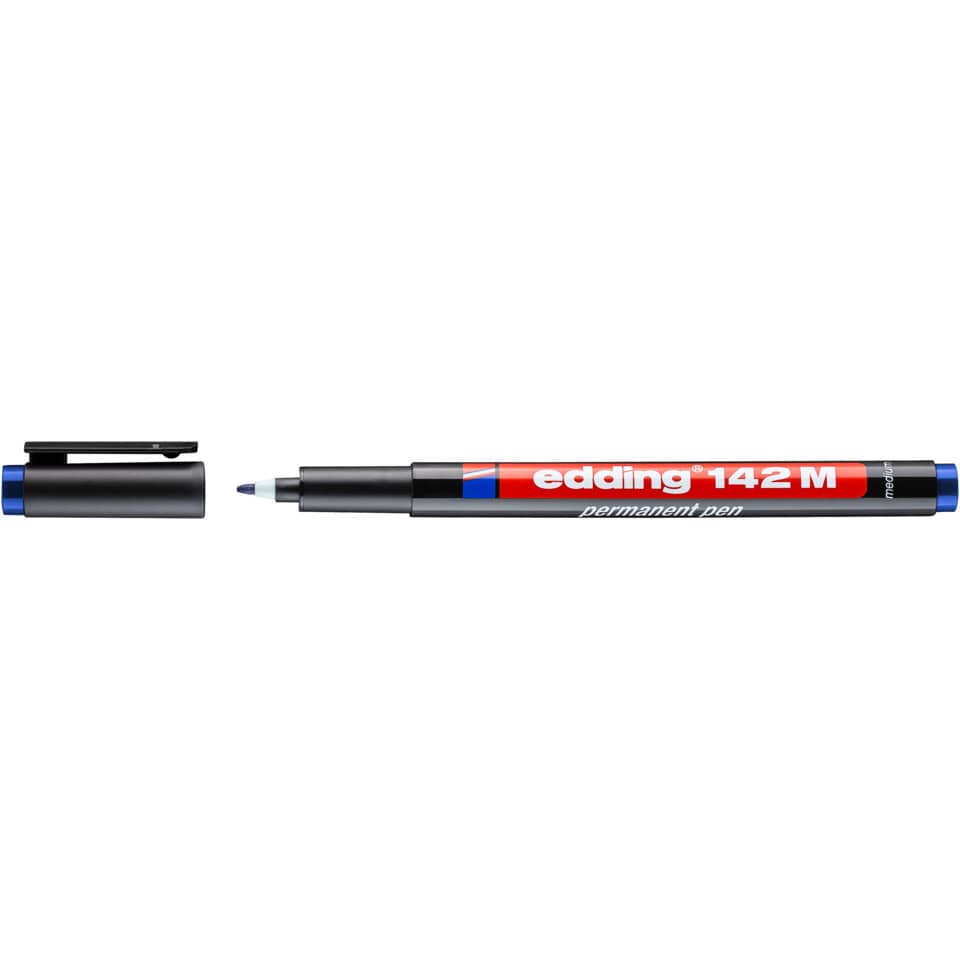 Permanentmarker 142M, 1,0mm, blau EDDING 142 003 EDDING 4-142-003 permanent