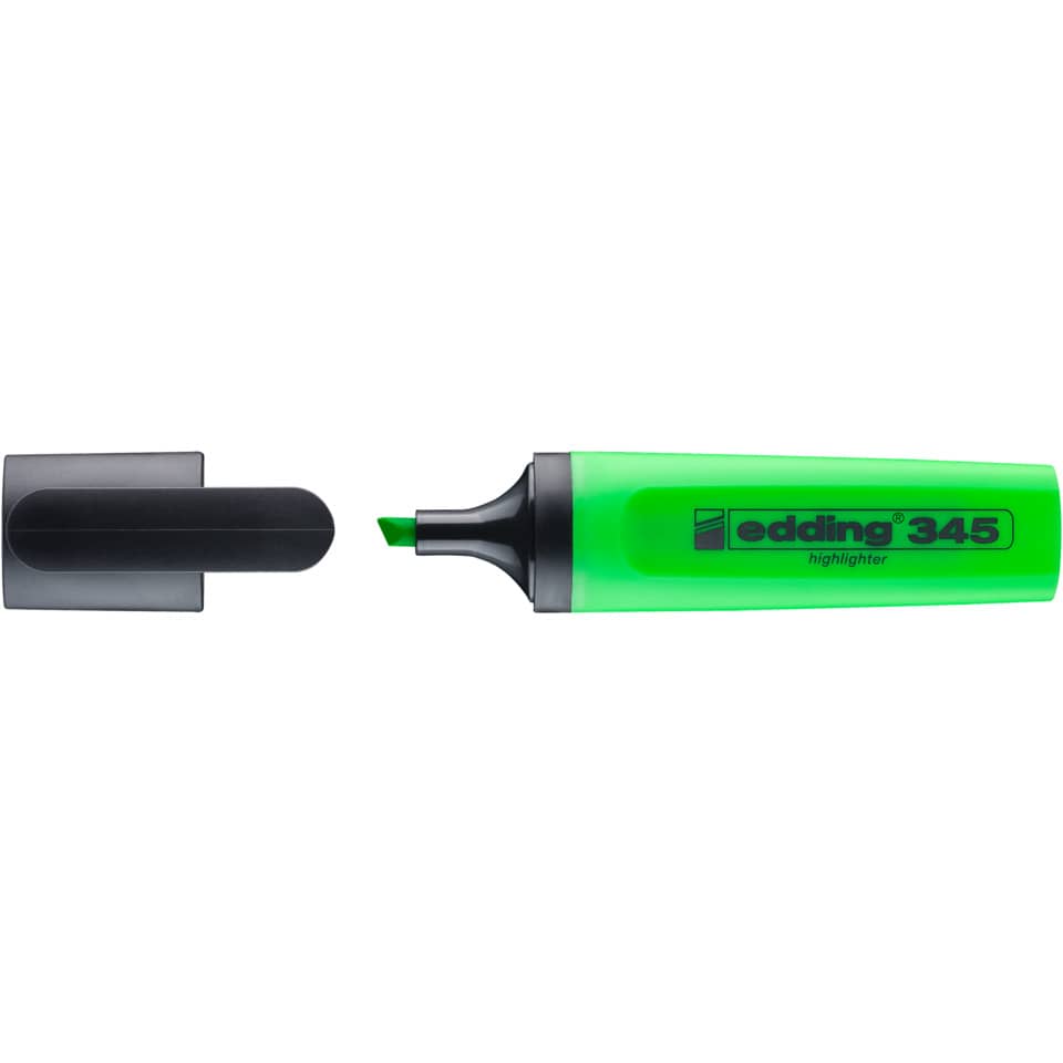 Textmarker 345, 2-5mm, hellgrün EDDING 345-011