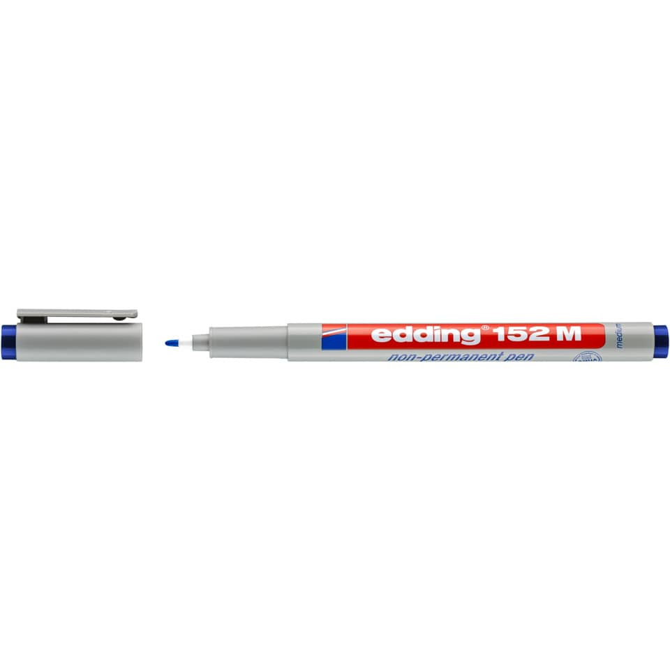 Folienstift 152M non-permanent, 1,0mm, blau EDDING 152 003 EDDING 152 003 non permanent