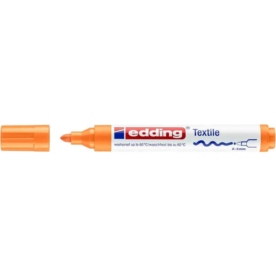Textilmarker 4500, 2-3mm, neonorange EDDING 44500066 EDDING 4500 66 2-3mm