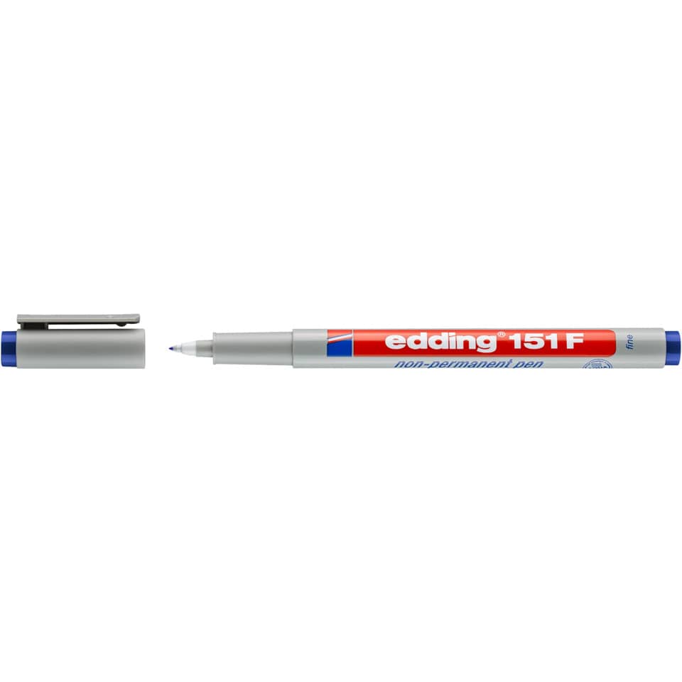 Folienstift 151F non-permanent, 0,6mm, blau EDDING 151 003 EDDING 151 003 non permanent