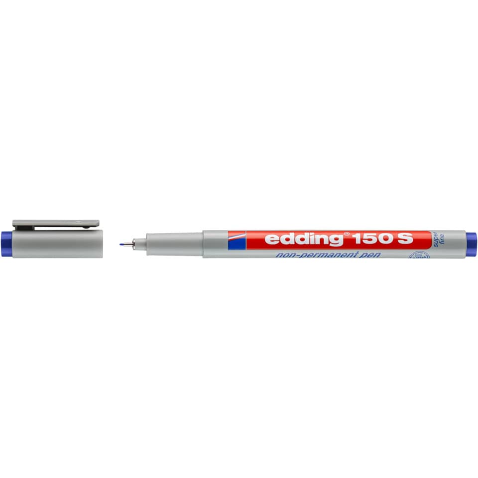 Folienstift 150S non-permanent, 0,3mm, blau EDDING 150 003 EDDING 150 003 non permanent