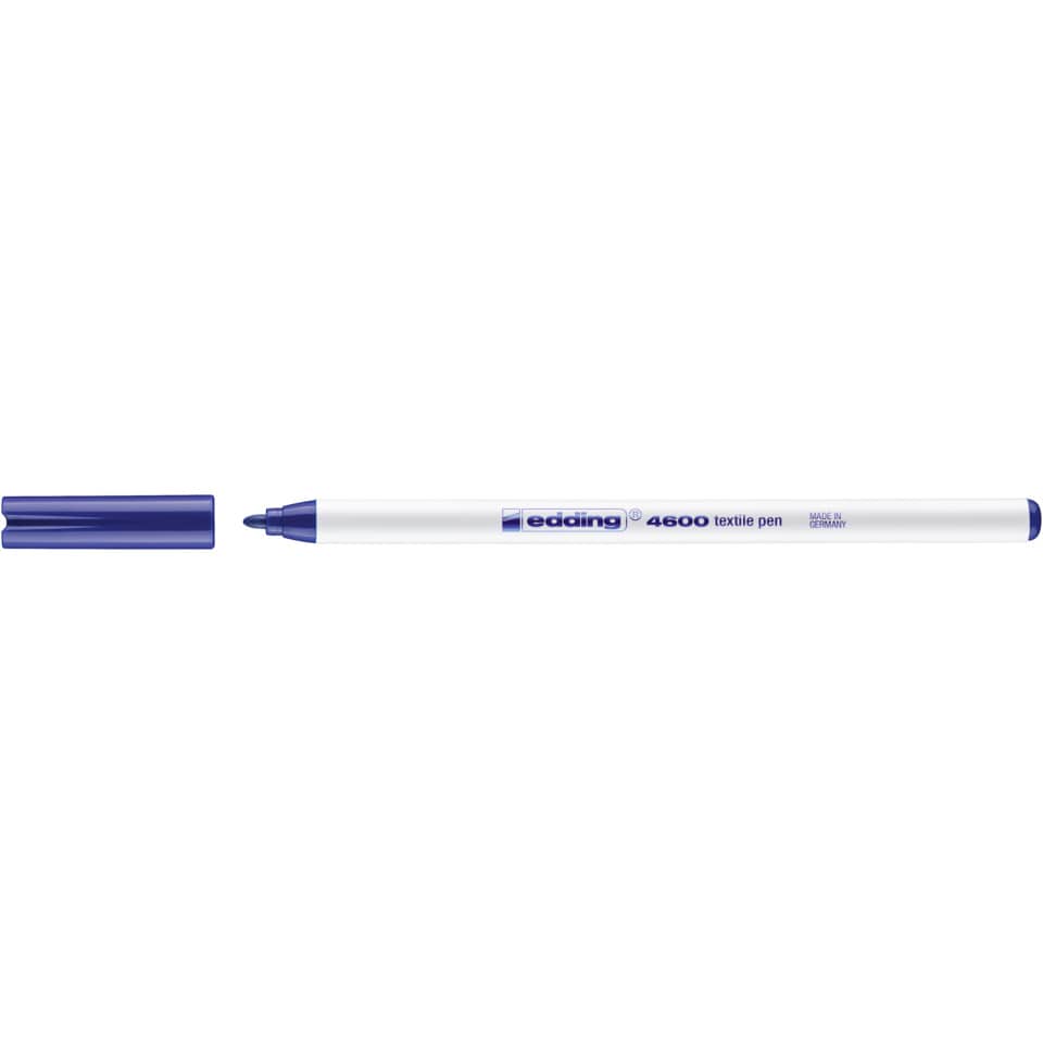 Textilstift 4600, blau EDDING 4600-003 EDDING 4-4600003
