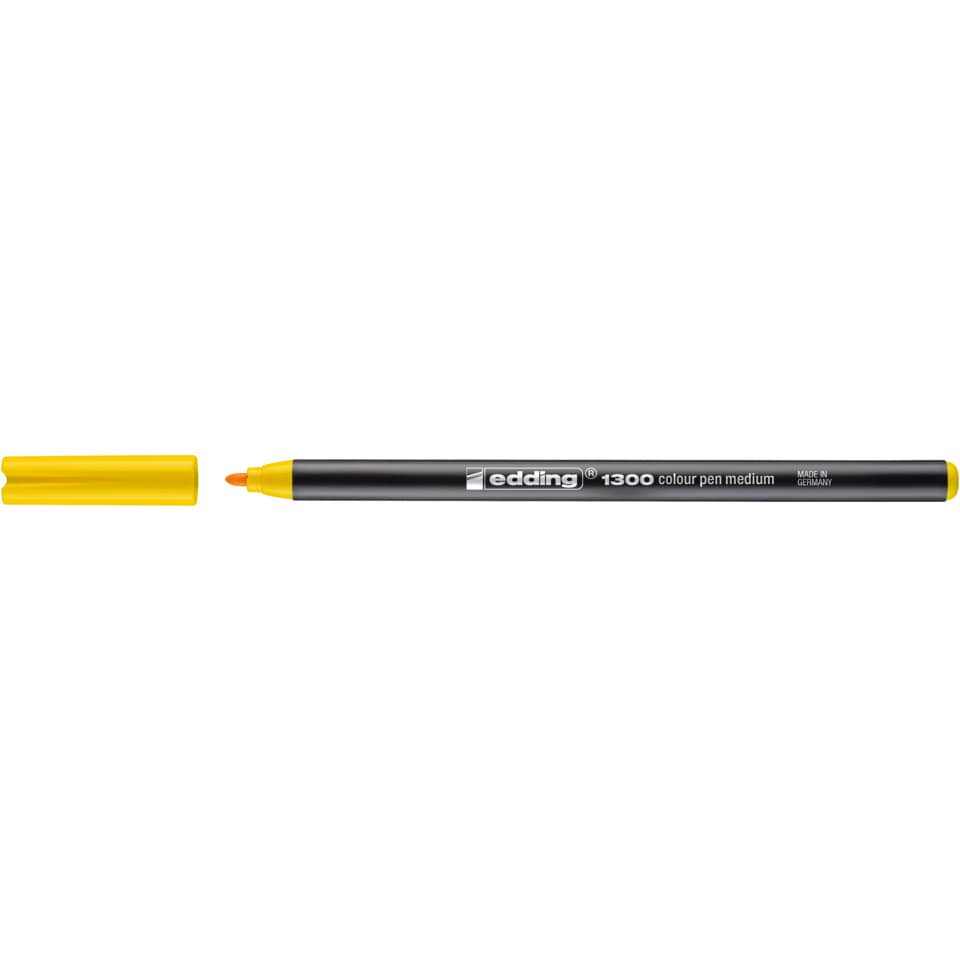 Faserschreiber 1300, 2mm, Rundspitze, gelb EDDING 41300005 EDDING 1300-005