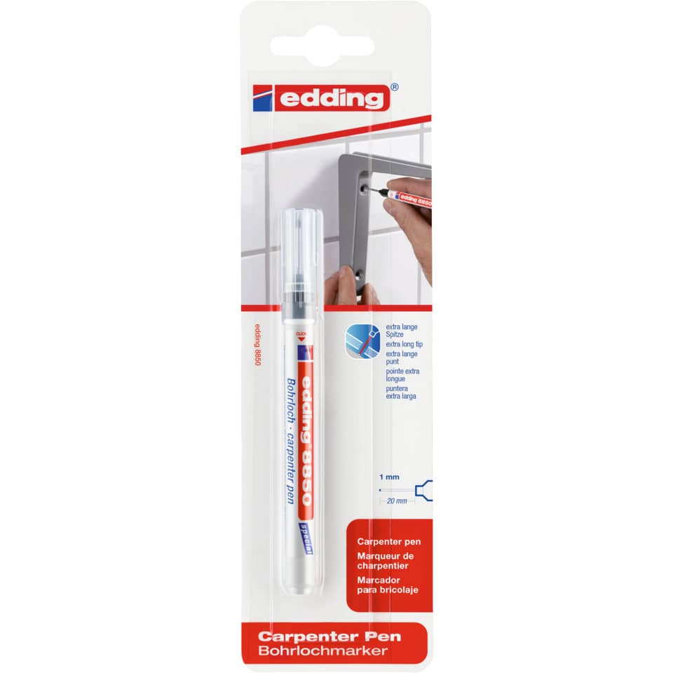 Bohrlochmarker 8850 DIY, 1mm, schwarz EDDING 8850-1-1001