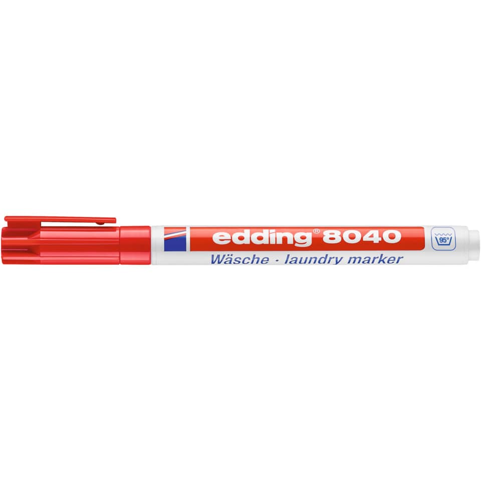 Wäschemarker 8040, 1mm, rot EDDING 48040002 EDDING 8040-002