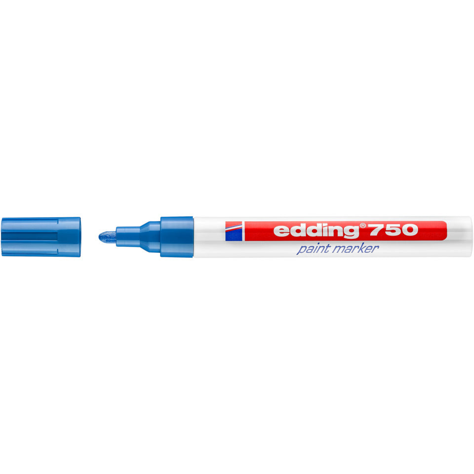 Lackmarker 750, 2-4mm, Rundspitze, blau EDDING 4-750003 EDDING 4-750003  Rundspitze