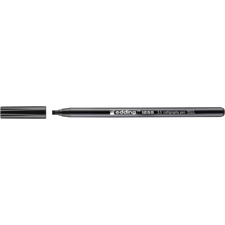 Kalligrafiestift 1255, 3,5mm, schwarz EDDING 41255-35001 EDDING 125535-001  3,5mm