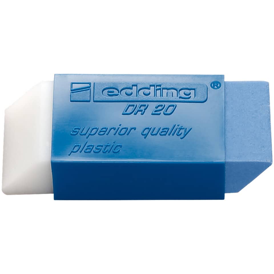 Radierer DR 20 Plastik EDDING 4DR20000 EDDING DR20