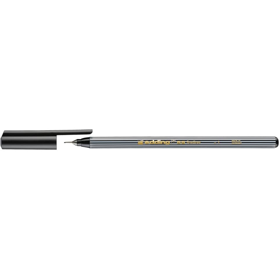 Feinliner 55, 0,3mm, schwarz EDDING 455001 EDDING 55-001  0.3mm