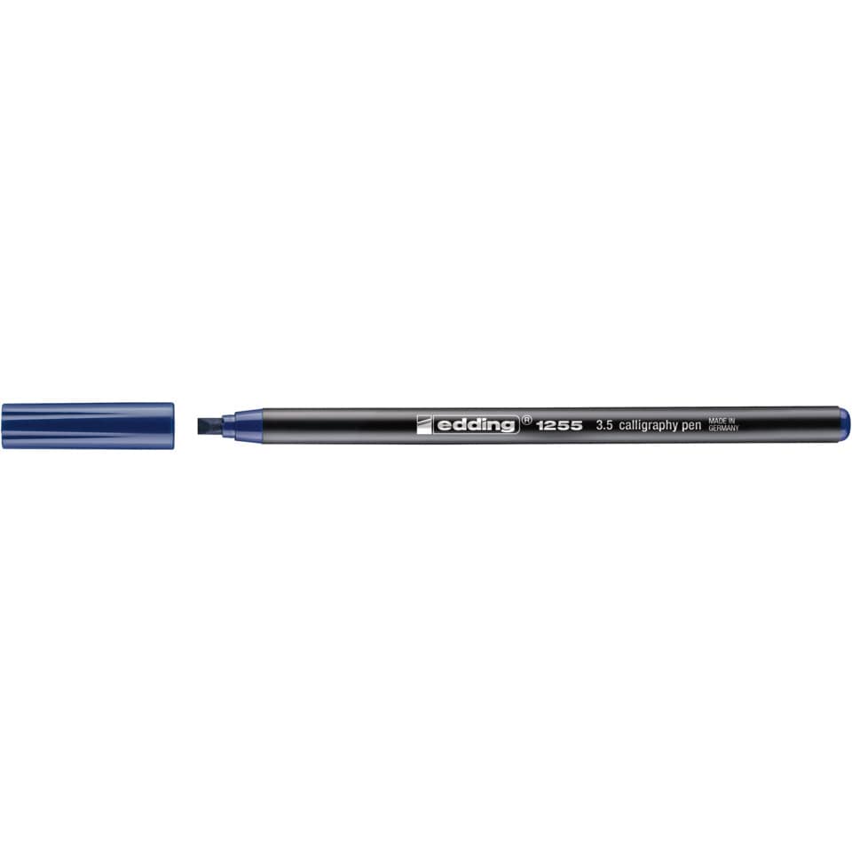 Kalligrafiestift 1255, 3,5mm, stahlblau EDDING 4125535-003 EDDING 125535-017  3,5mm