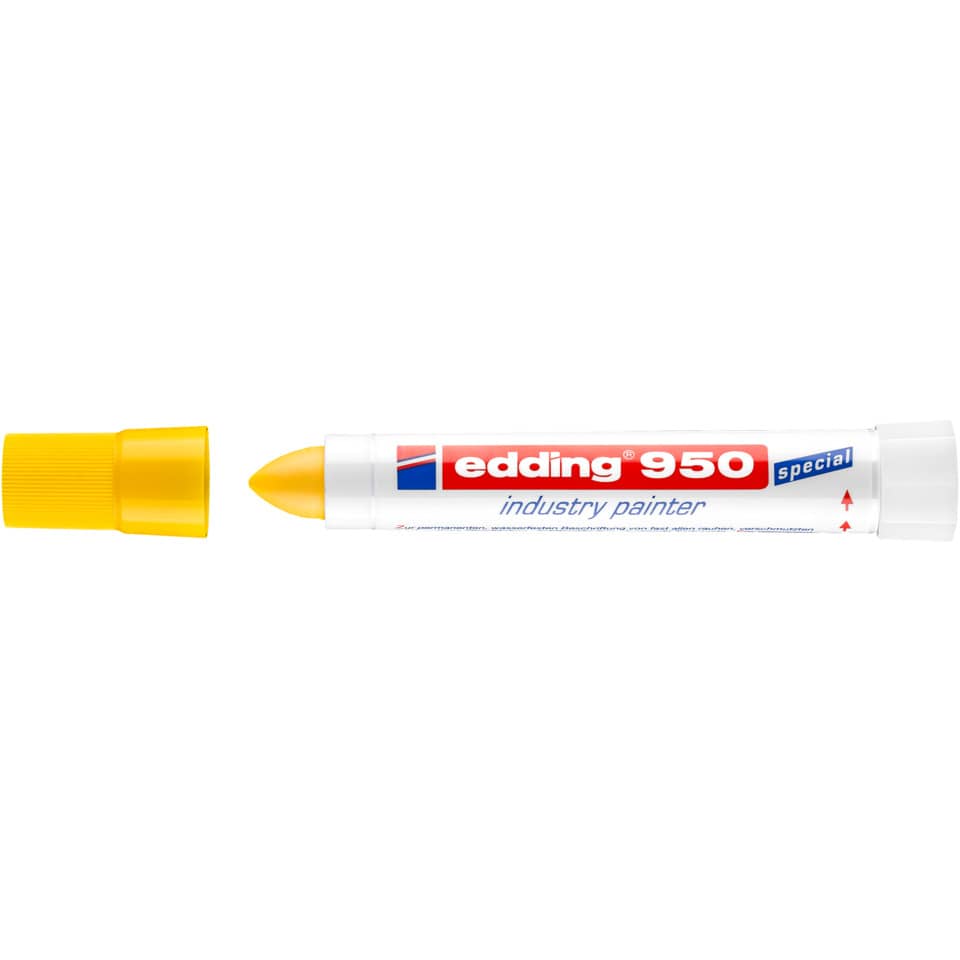Industrie Pastenmarker 950, 10mm, gelb EDDING 4-950005 EDDING 950-005 10mm