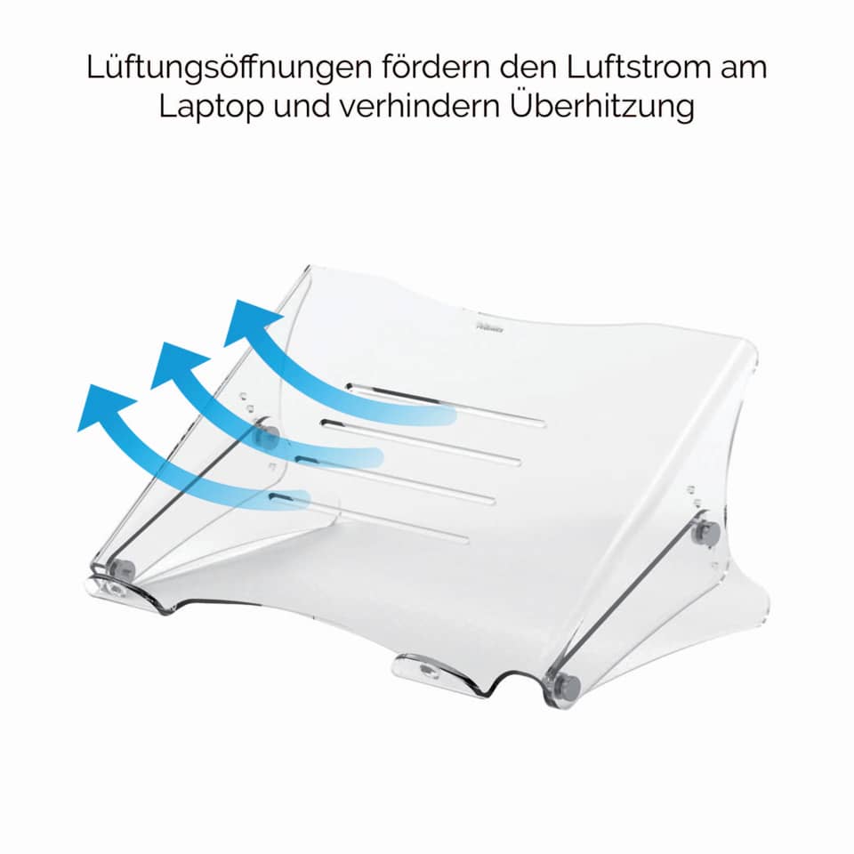 Dokumentenhalter Clarity(TM) Series, höhenverstellbar, transparent FELLOWES 9731301 FELLOWES 9731301 Clarity Series