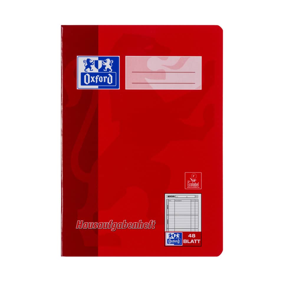 Hausaufgabenheft, A5, 48 Blatt OXFORD 100057950
