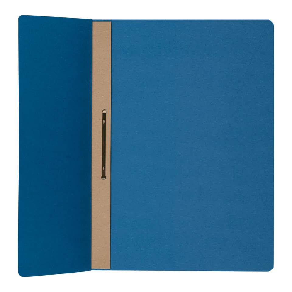 Ösenhefter, A4, 250 g/m², halber Deckel, kfm-/Amtsheftung, Manilakarton, blau ELBA 100560000