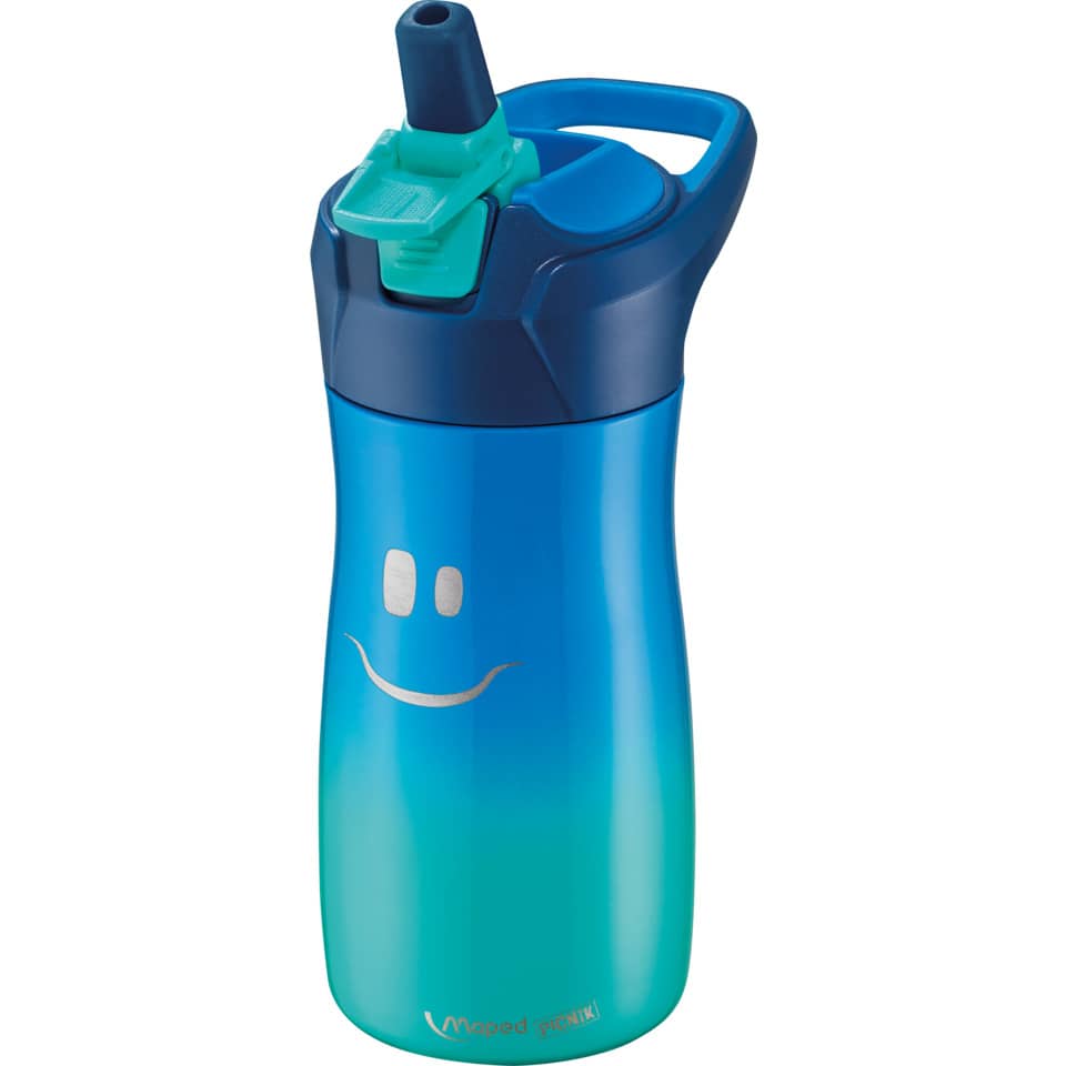 Trinkflasche Kids Concept, 430ml, Edelstahl, blau MAPED M871203 MAPED 871203 Concept Kids