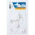 Bildaufhänger, Ø30mm, wasserlöslich gummiert, 10 Stück HERMA 5752 HERMA 5752 10 St. wasserlöslich gummiert