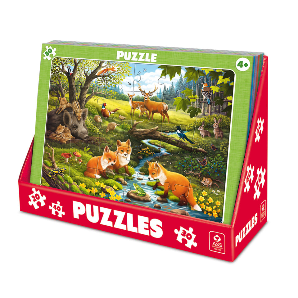 Rahmenpuzzle, 6-fach, sortiert im Display ASS 130012949 ASS 130012949 22522002