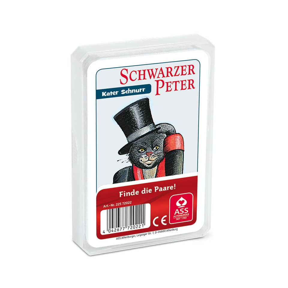 Spielkarten Schwarzer Peter Kater Schnurr ASS 10029582-0001 ASS 10029582-0001 22572022 Kater Schnurr