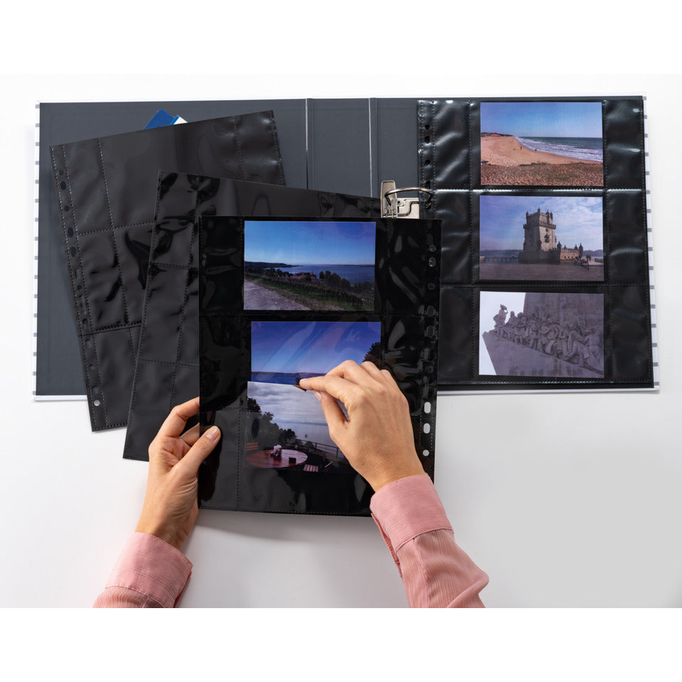 Fotosichthüllen Fotophan, 9x13cm quer, 10 Stück, weiß HERMA 7584 HERMA 7584 10 Stück