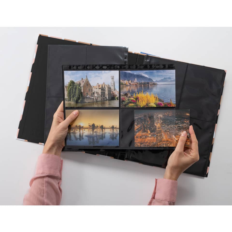 Fotosichthüllen Fotophan, 10 x 15cm hoch, 10 Stück, schwarz HERMA 7785 HERMA 7785  10 Stück