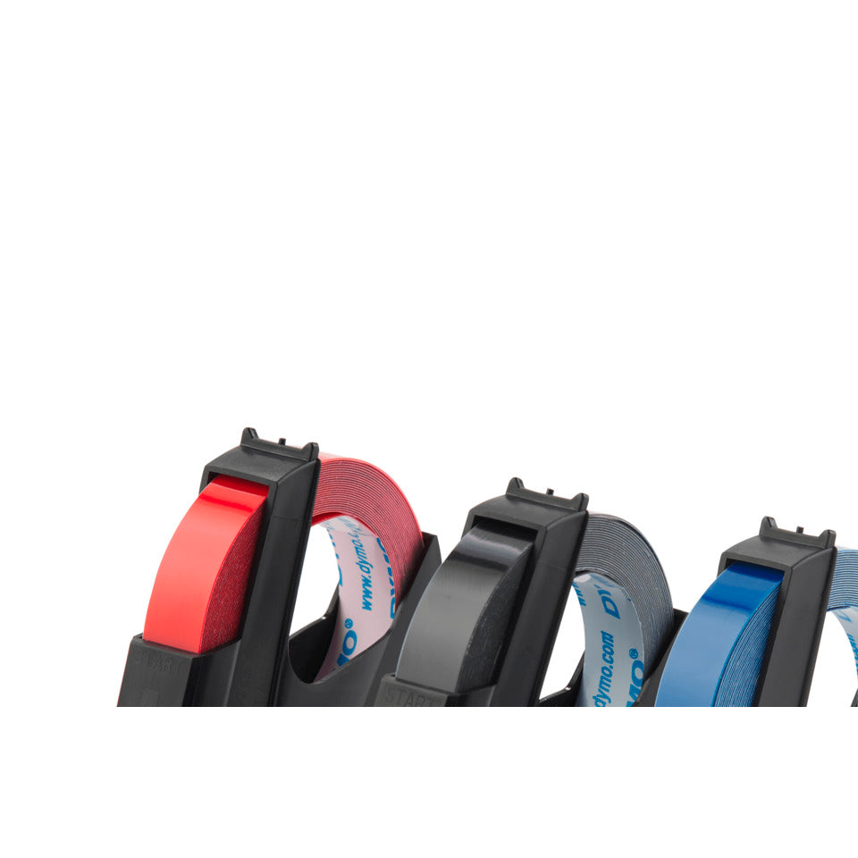 Prägeband Starter Set, 3 Stück, sortiert DYMO S0847750 DYMO S0847750 für OMEGA und JUNIOR