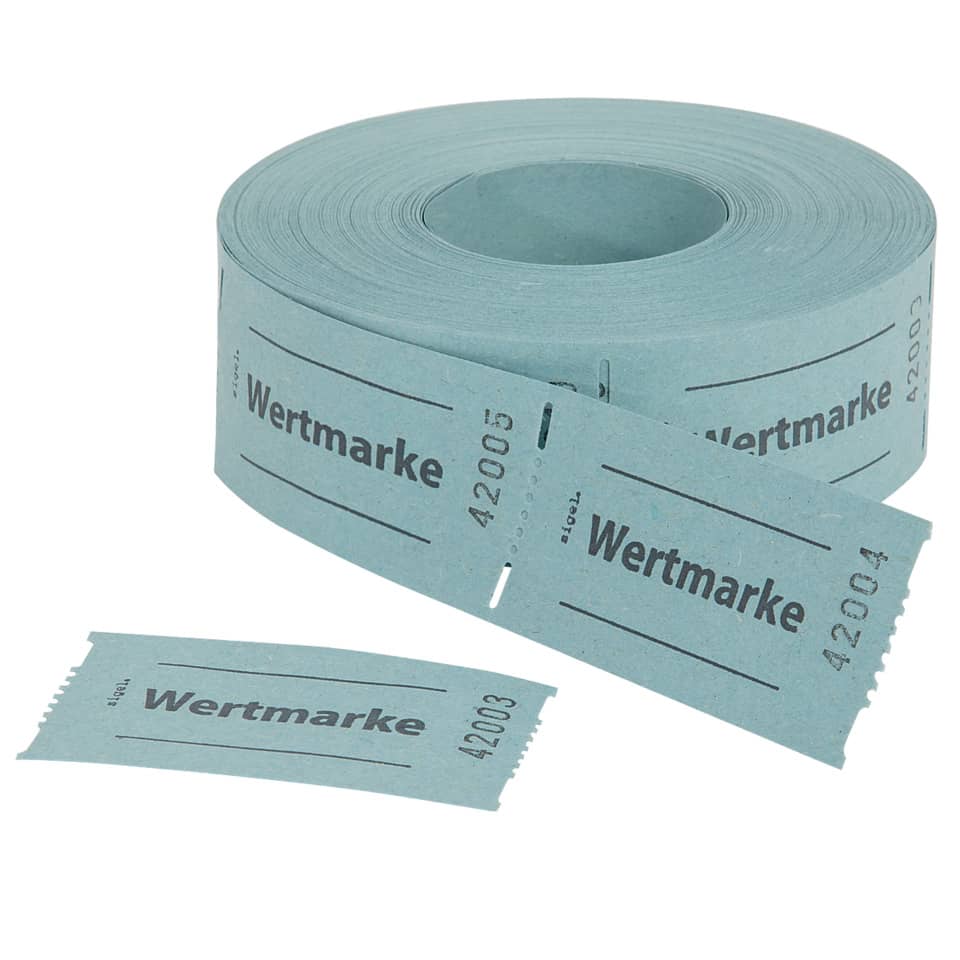 Gutscheinmarke, 500 Stück, blau SIGEL GR555 SIGEL Gr555 Wertmarke