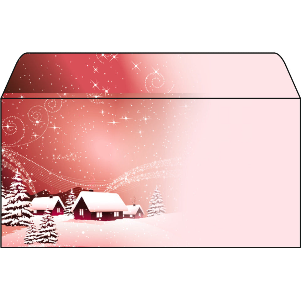 Weihnachts-Briefumschlag Silent Night, DIN lang, 90g/m², 50 Stück SIGEL DU033 SIGEL DU033 Silent Night