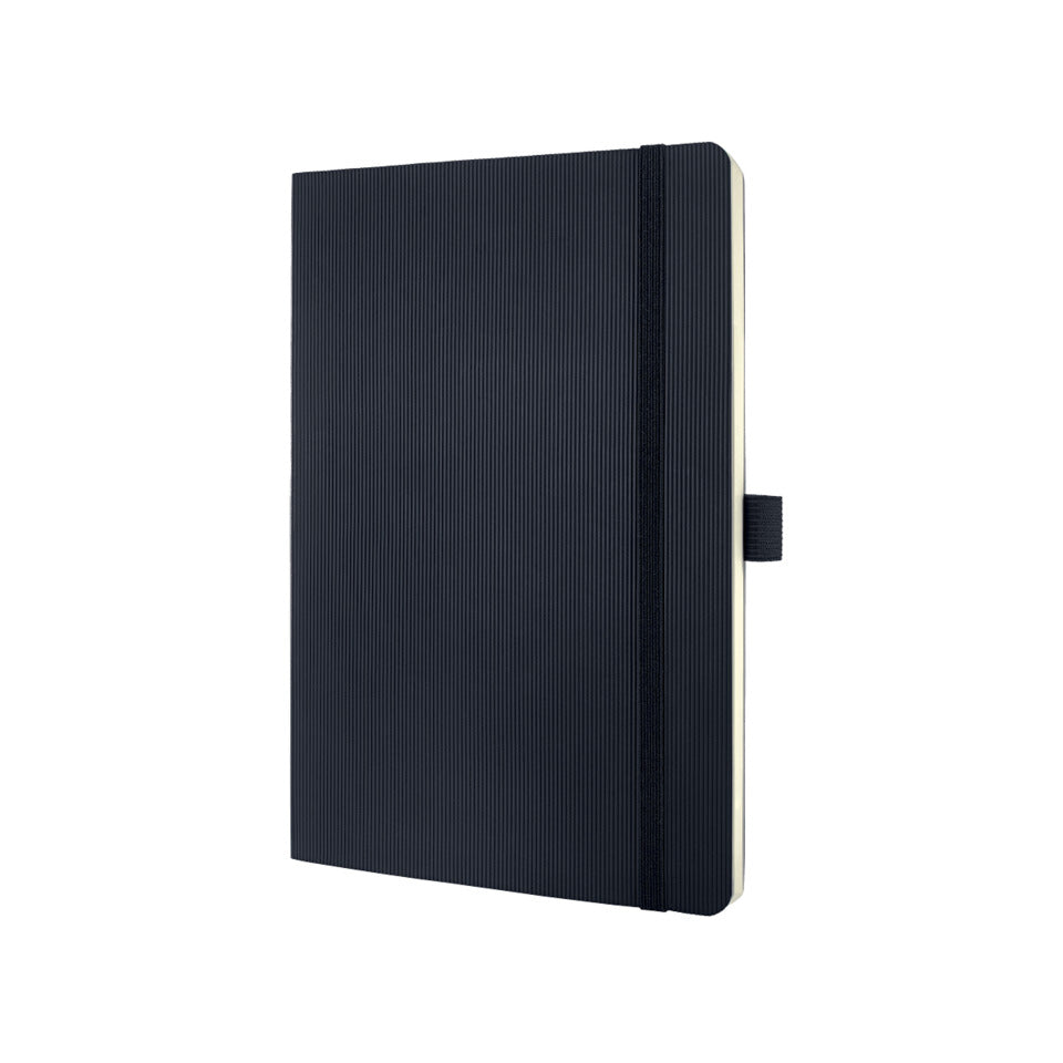 Notizbuch, 135x210mm, Softcover, kariert schwarz SIGEL CO320 CONCEPTUM CO320 Softcover