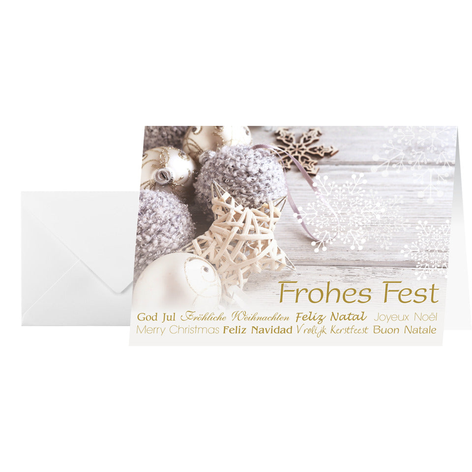 Weihnachtskarte Christmas Feeling, A6, 220g/m², 25 Stück SIGEL DS034 SIGEL DS034 Christmas Feeling