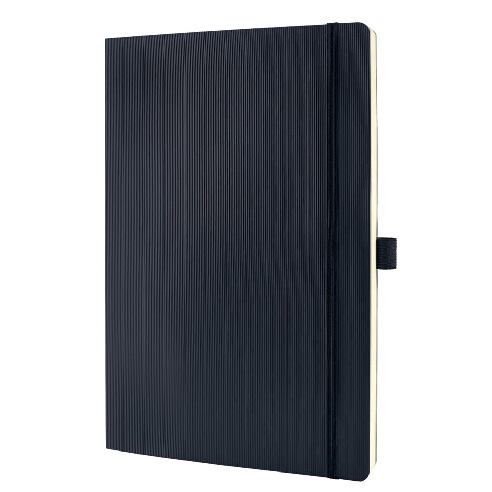 Notizbuch Conceptum, 187x270mm, Softcover, kariert, schwarz SIGEL CO310 CONCEPTUM CO310 Softcover