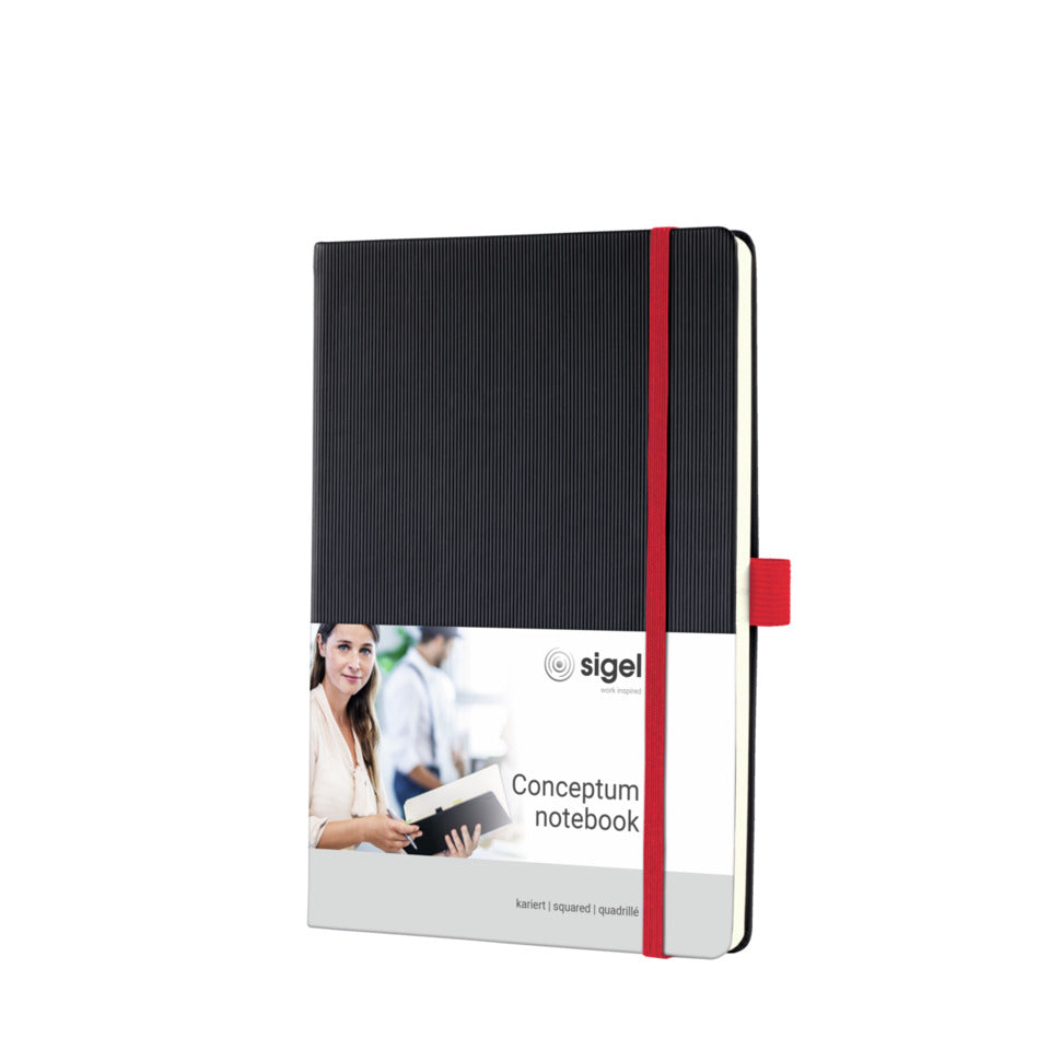 Notizbuch Conceptum Red Edition, A5, Hardcover, kariert SIGEL CO662 CONCEPTUM CO662 Red Edition