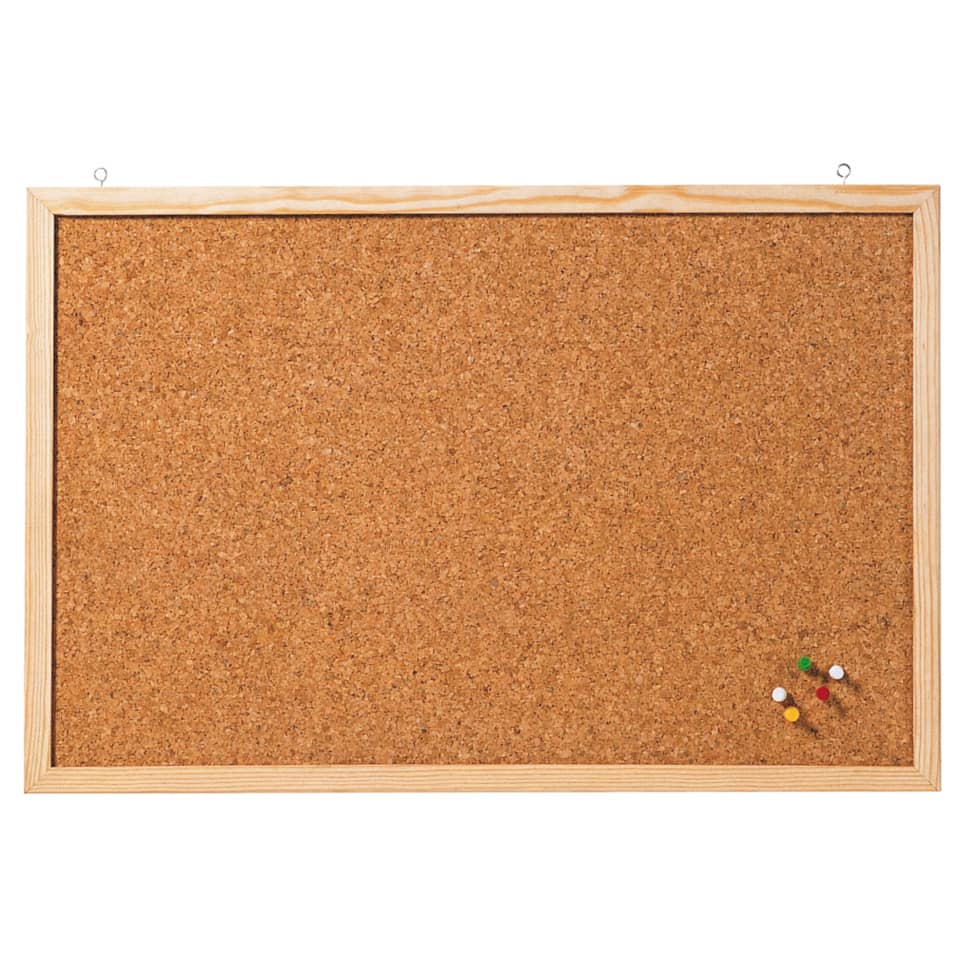 Korktafel, 80 x 60 cm, braun FRANKEN CC-KT6080
